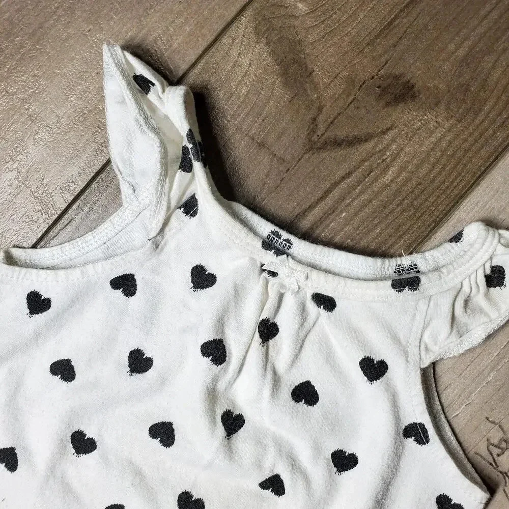 Carter's Neutral Colored Toddler Girl Size 18m Cotton Tops Clothing Bundle